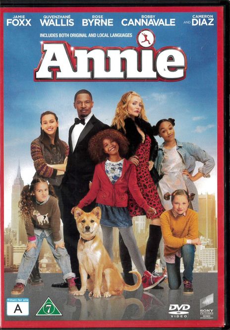 Huvudbild Annie (2014) (DVD) beg