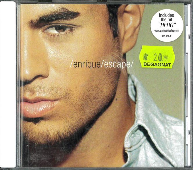Huvudbild Enrique Iglesisas - Escape (CD) beg