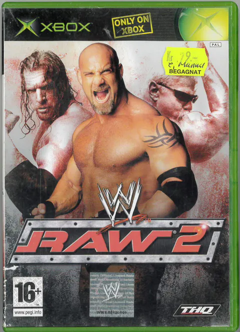 Huvudbild WWE Raw 2   (Xbox) Beg