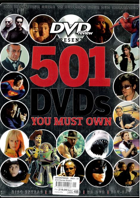 Huvudbild 501 DVDs YOU MUST OWN - DVD review