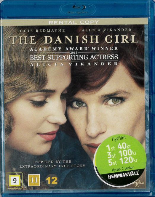 Huvudbild Danish Girl (Blu-ray) fd hyr
