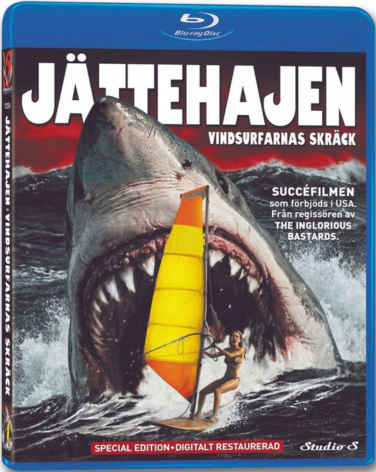 Huvudbild Jättehajen - Vindsurfarnas skräck (Blu-Ray)