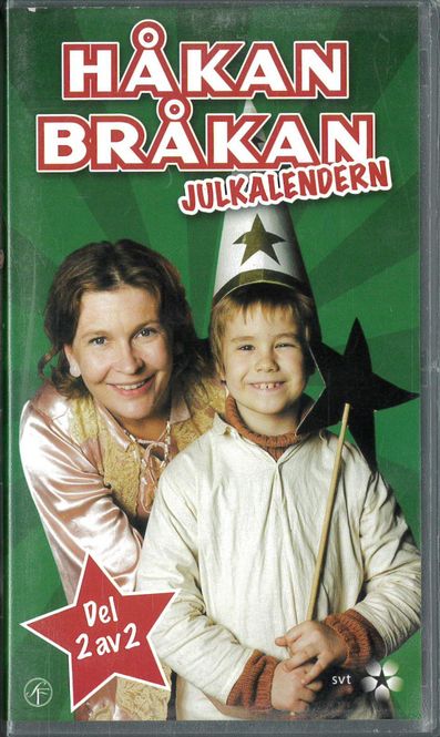 Huvudbild Håkan Bråkan Julkalendern 2003 del 2 (VHS) ny