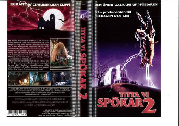 TITTA VI SPÖKAR 2 (VHS)