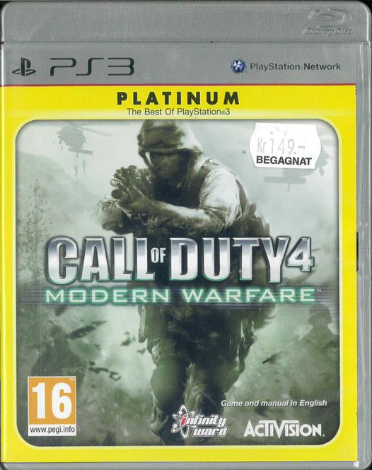 Huvudbild Call of Duty 4: Modern Warfare -platinum (ps3) ...