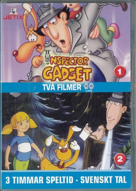 Huvudbild Inspector Gadget del 1+2 (dvd) beg