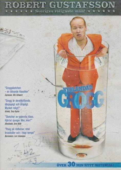 Huvudbild Robert Gustafsson - Nyblandad grogg (DVD) beg