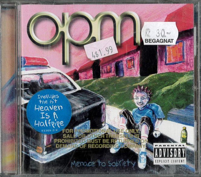 Huvudbild OPM - Menace To Sobriety (CD) beg