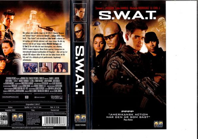 Huvudbild Swat  - vhs (NY)  