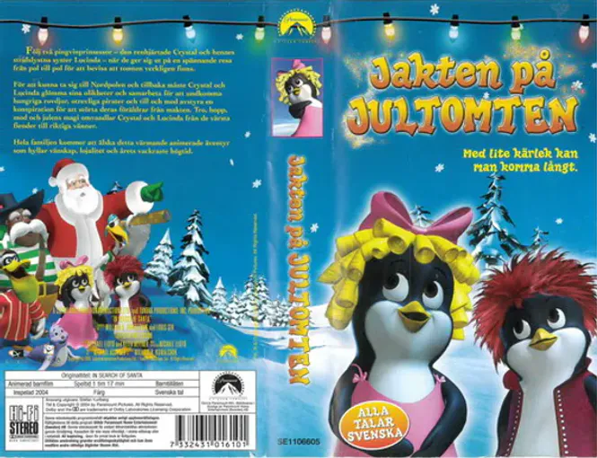 Huvudbild Jakten På Jultomten (vhs) ny