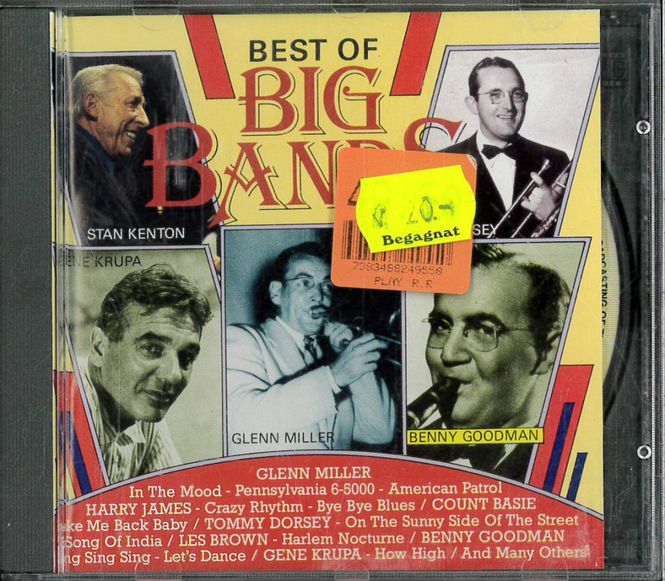 Huvudbild Various Artists - Best of Big Bands (CD) beg