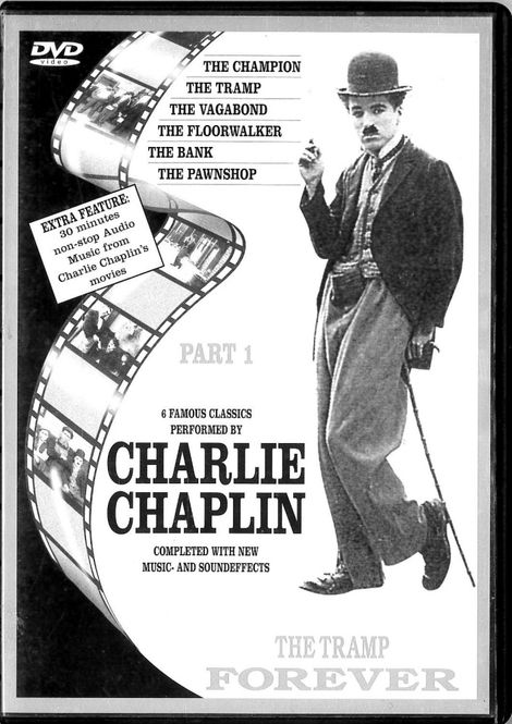 Huvudbild Charlie Chaplin - 6 st filmer part 1 - beg dvd