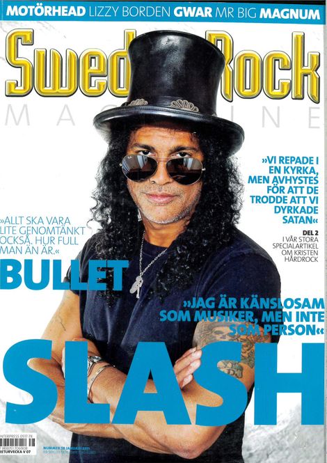 Huvudbild Sweden Rock Magazine  #78