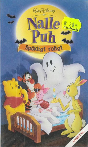 Nalle Puh: Spökligt roligt (vhs)