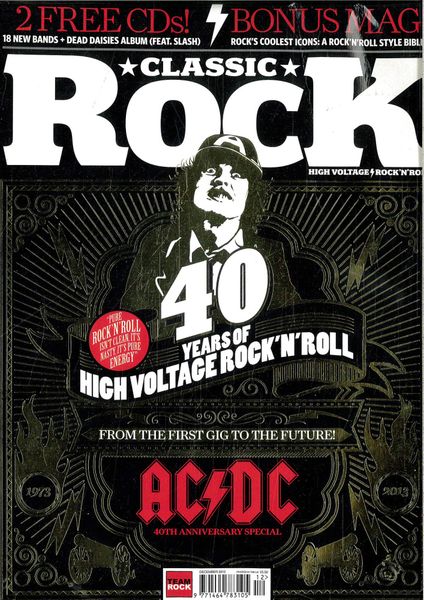 Classic Rock #191: 40TH ANNIVERSARY SPECIAL
