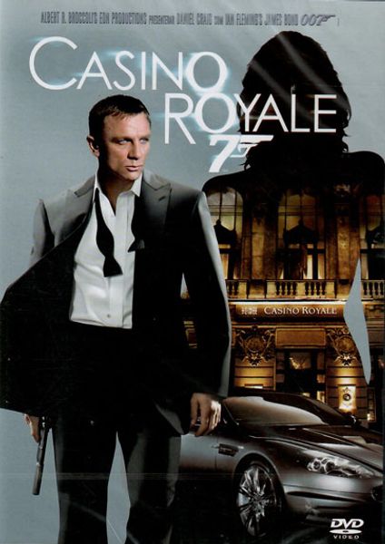 James Bond 21 Casino Royale (2006) DVD beg