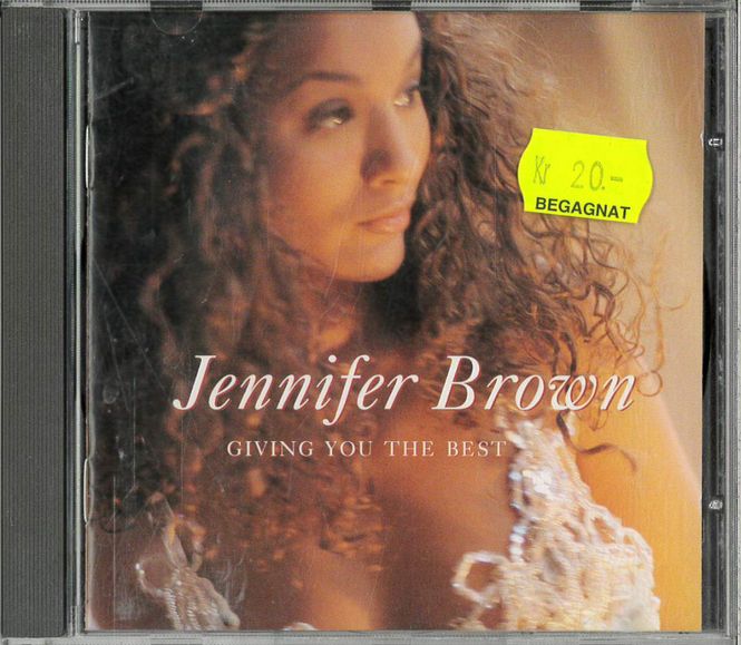 Huvudbild Jennifer Brown - Giving You The Best  (CD) beg