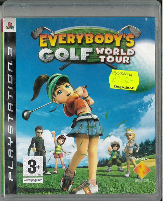 Huvudbild Everybody's Golf  - World Tour  (Ps3) beg