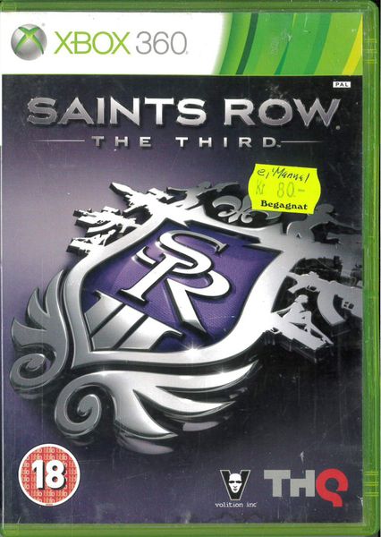 Saints Row the third   (X360) beg  
