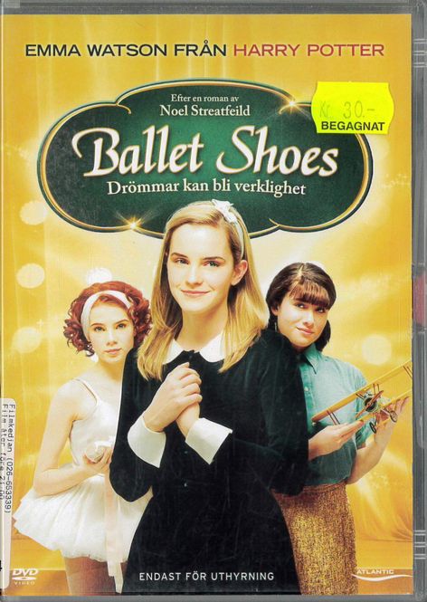 Huvudbild Ballet Shoes  (DVD) beg fd hyr