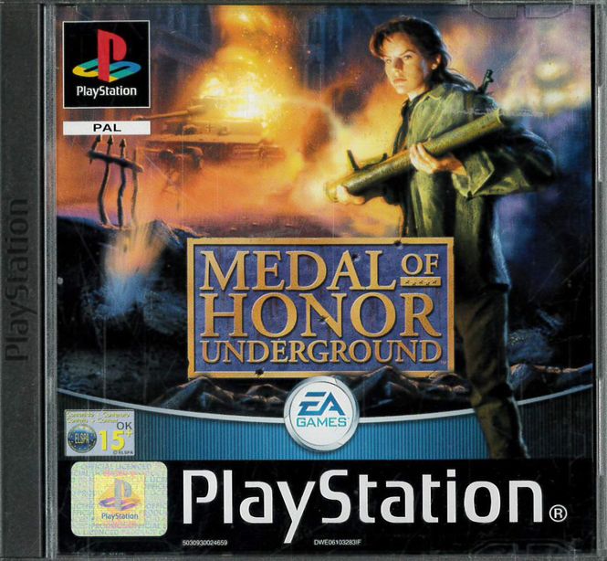 Huvudbild Medal Of Honor Underground (Psx) beg