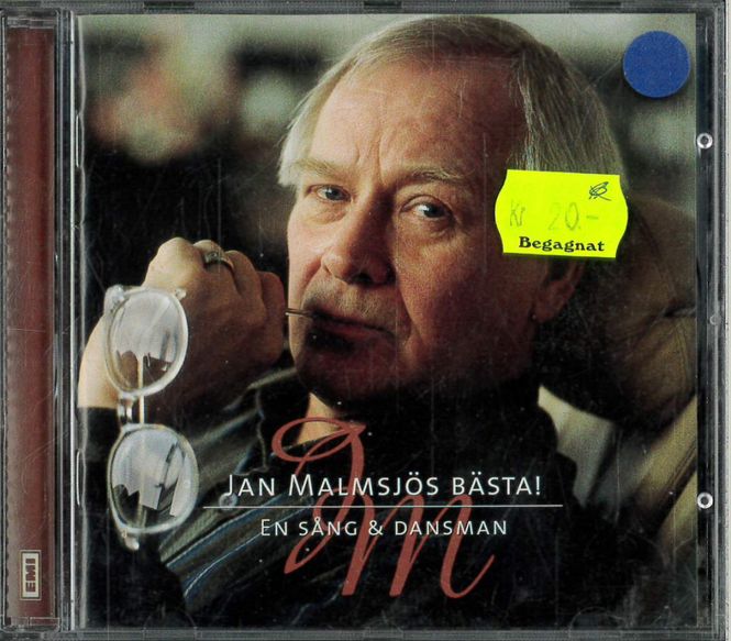 Huvudbild Jan Malmsjö - En Sång & Dansman (CD) beg