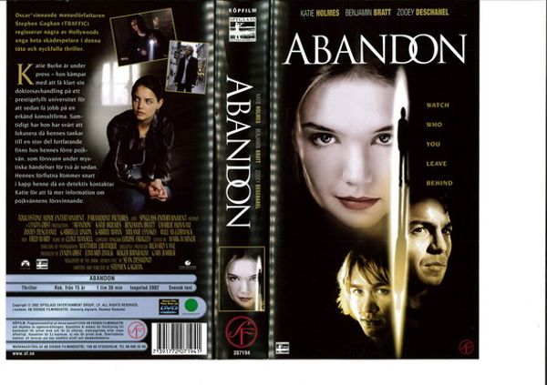 Abandon  (VHS)