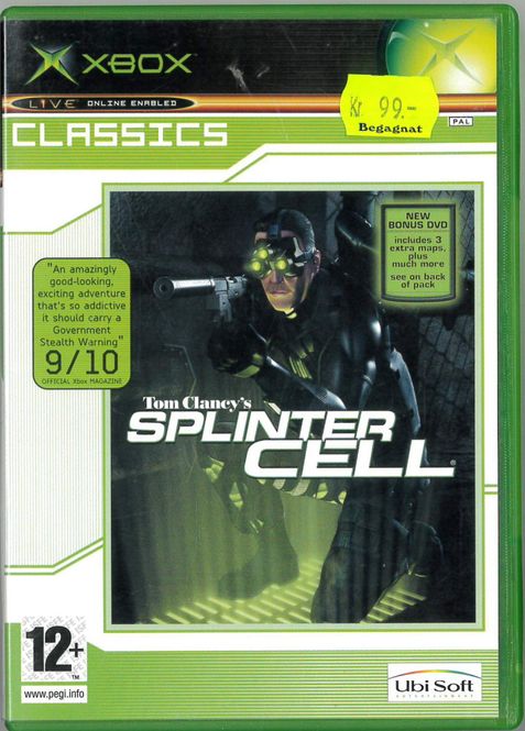 Huvudbild Splinter Cell   (Xbox) Beg