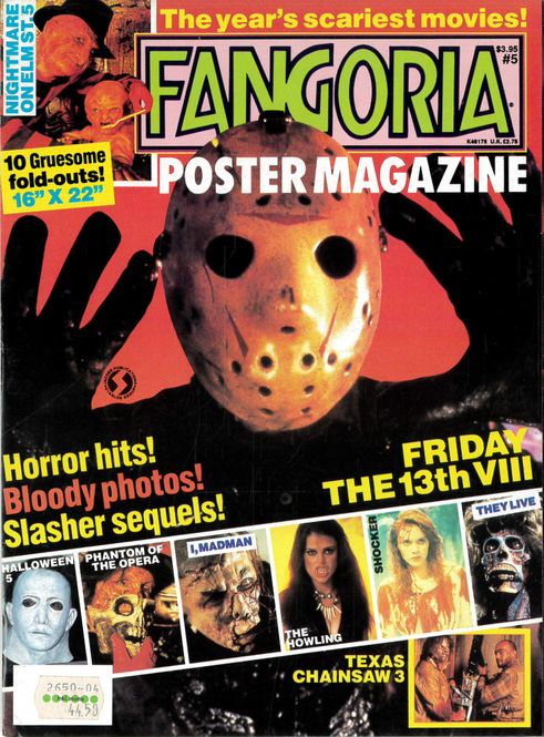 Huvudbild Fangoria Poster Magazine #  5