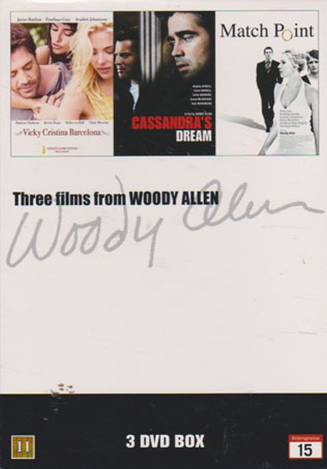 Huvudbild Woody Allen Box (2010) beg dvd