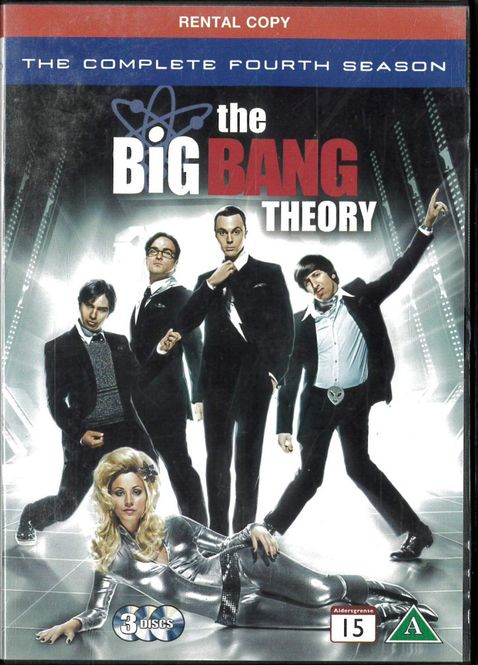 Huvudbild Big Bang Theory - Hela fjärde säsongen (dvd) fd ...