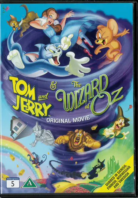 Huvudbild Tom & Jerry - The Wizard of Oz (DVD) 