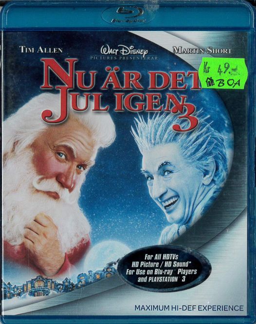Huvudbild Nu är det jul igen 3 (Blu-ray)