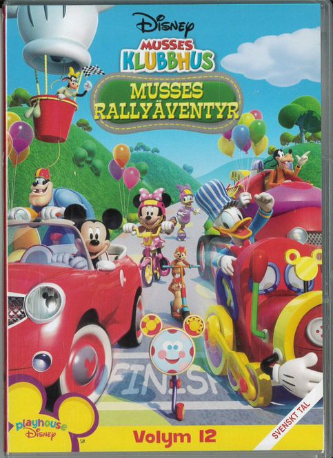 Huvudbild Musses klubbhus - Musses rallyäventyr  (DVD) beg