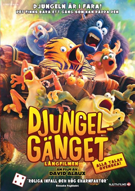 Huvudbild Djungelgänget - Långfilmen (dvd)