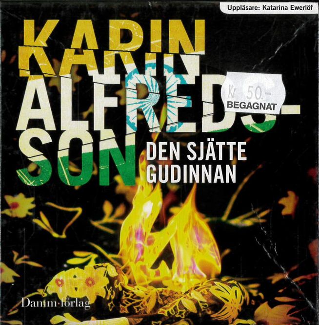 Huvudbild KARIN ALFREDSON: DEN SJÄTTE GUDINNAN (ljudbok) ...