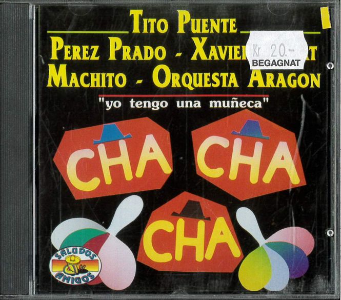 Huvudbild Tito Puente - cha cha cha (CD) beg