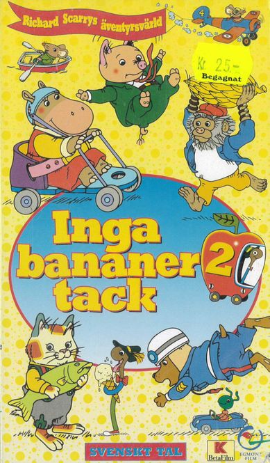Huvudbild Richard Scarrys Äventyrsvärld 2 Inga Bananer Tack ...