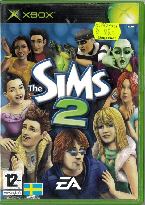 Huvudbild Sims 2   (Xbox) Beg