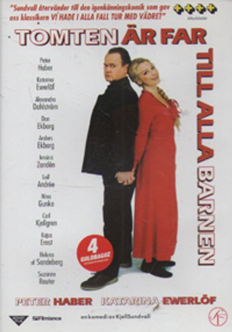 Huvudbild Tomten är far till alla barnen  (DVD) BEG