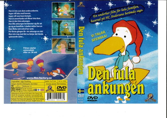 Huvudbild Den fula ankungen (dvd)