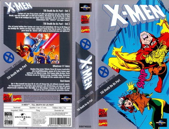 Huvudbild X-Men - Til Death do Us Part (vhs)