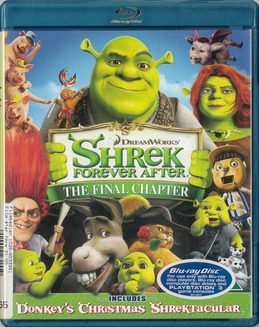 Huvudbild Shrek 4 Nu och för alltid (Blu-ray) fd hyr