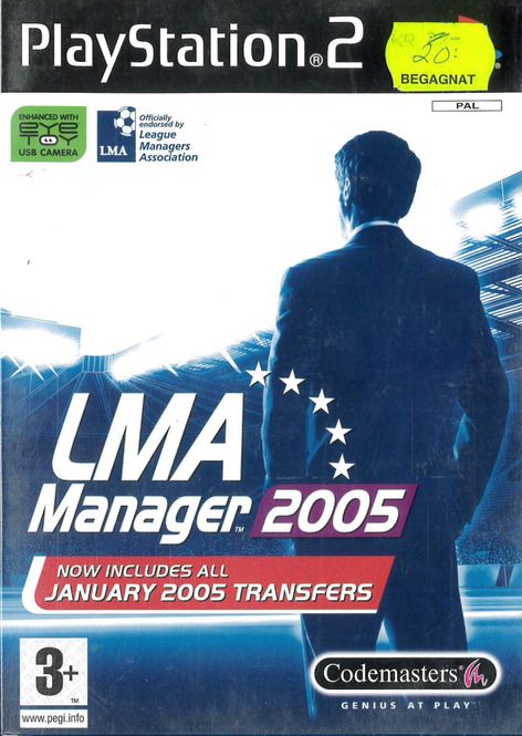Huvudbild LMA Manager 2005  (ps2) beg