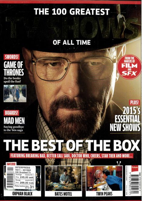 Huvudbild Total film - THE 100 GREATEST TV SHOWS OF ALL ...