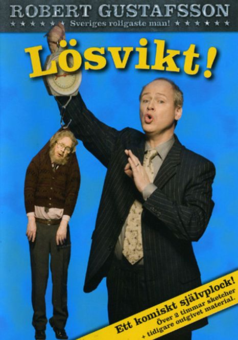 Huvudbild Robert Gustafsson - Lösvikt - beg dvd