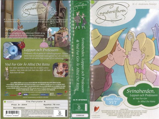 Huvudbild SAGOBERÄTTAREN 8 SVINAHERDEN... (VHS) ny