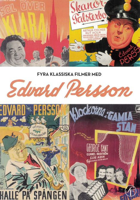 Huvudbild Edward Persson - 4 filmer (dvd) beg