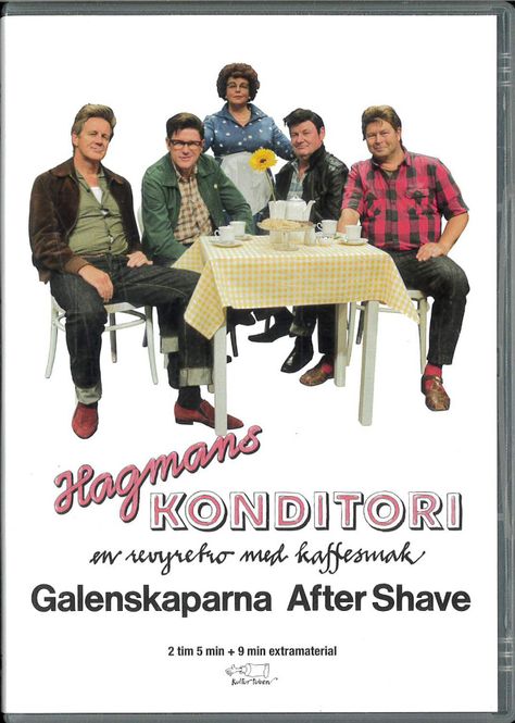 Huvudbild Galenskaparna - Hagmans konditori (dvd) beg