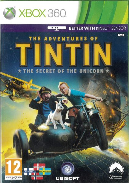 Tintin: The secret of the Unicorn (X360) beg